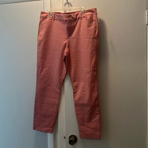 Coral Pink Old Navy Ankle Length Pants